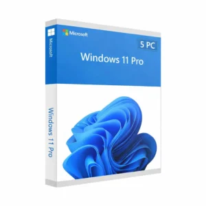 Windows 11 Pro License Key for 5 PCs UK – Microsoft Retail Activation Software